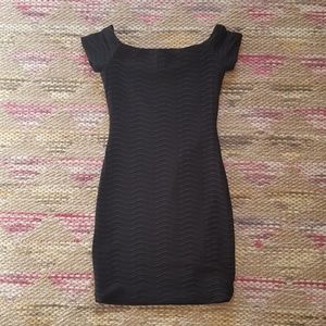 Wet seal Bodycon black minidress